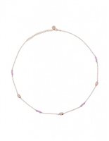 Collana Rue des Mille Donna in Argento GRZ -014 M3 AU - GRZ -014 M3 AU